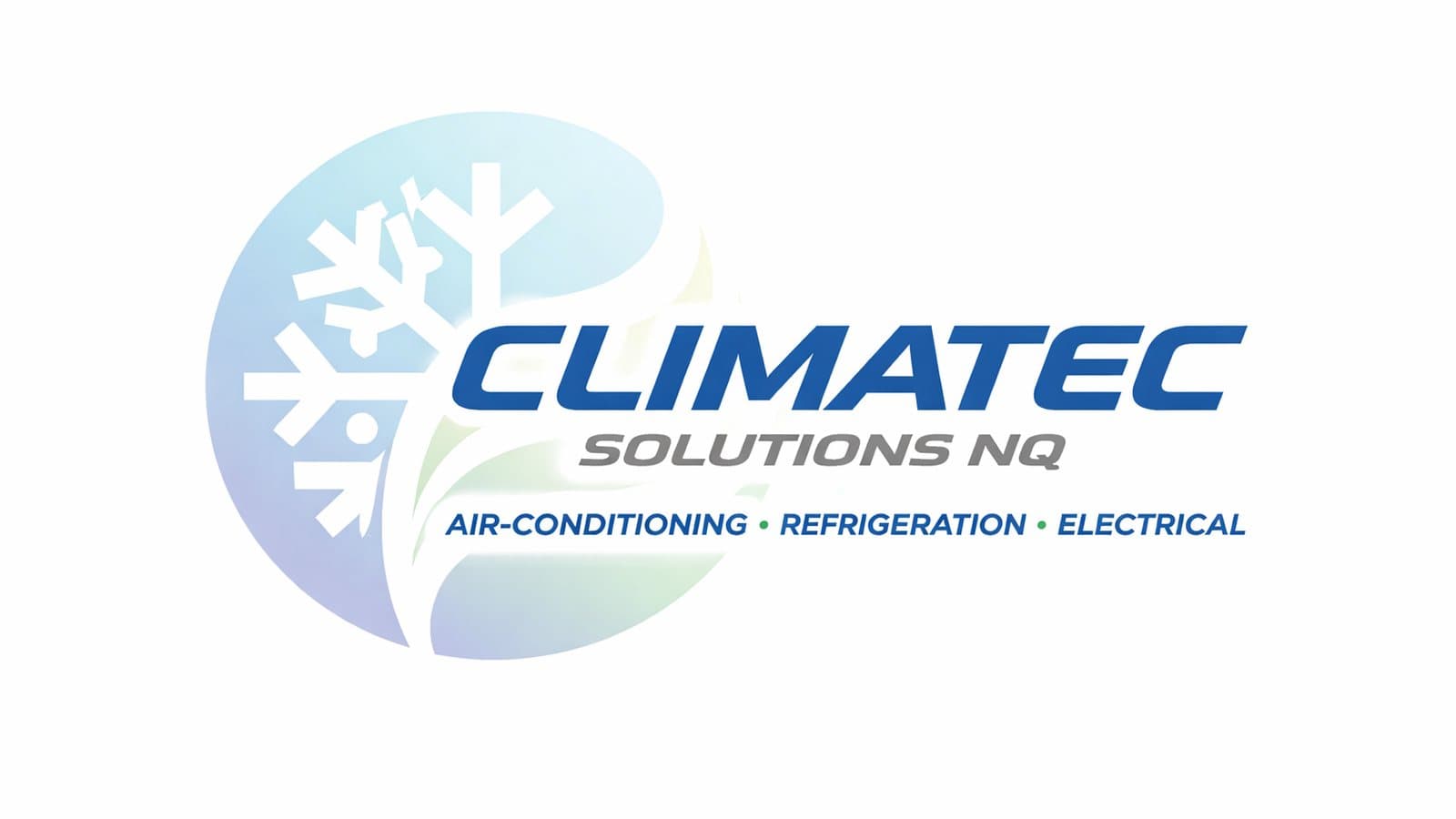 Climatec Solutions NQ branded air conditioning refrigeration and electrical service artwork