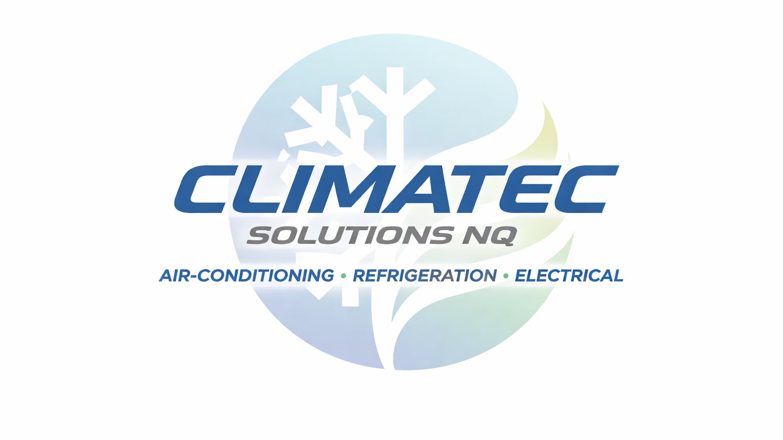 Climatec Solutions NQ branded service artwork for local Townsville work
